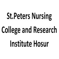 St.Peters Nursing College and Research Institute Hosur logo