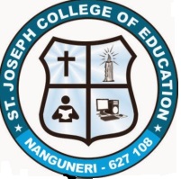 St.Joseph College of Education Nanguneri logo