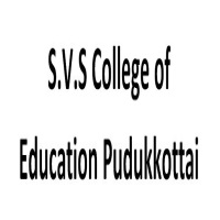 S.V.S College of Education Pudukkottai logo