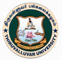 Thiruvalluvar University Vellore logo